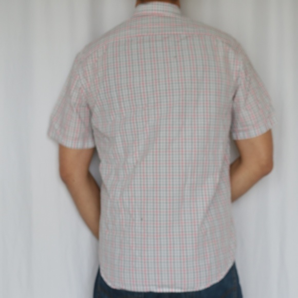 Lacoste men's short sleeve button up - A0 - Picture 7 of 8